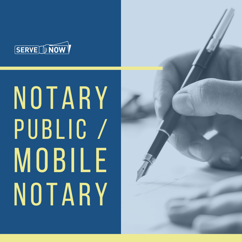 Notary Public, Mobile, and Online Notary