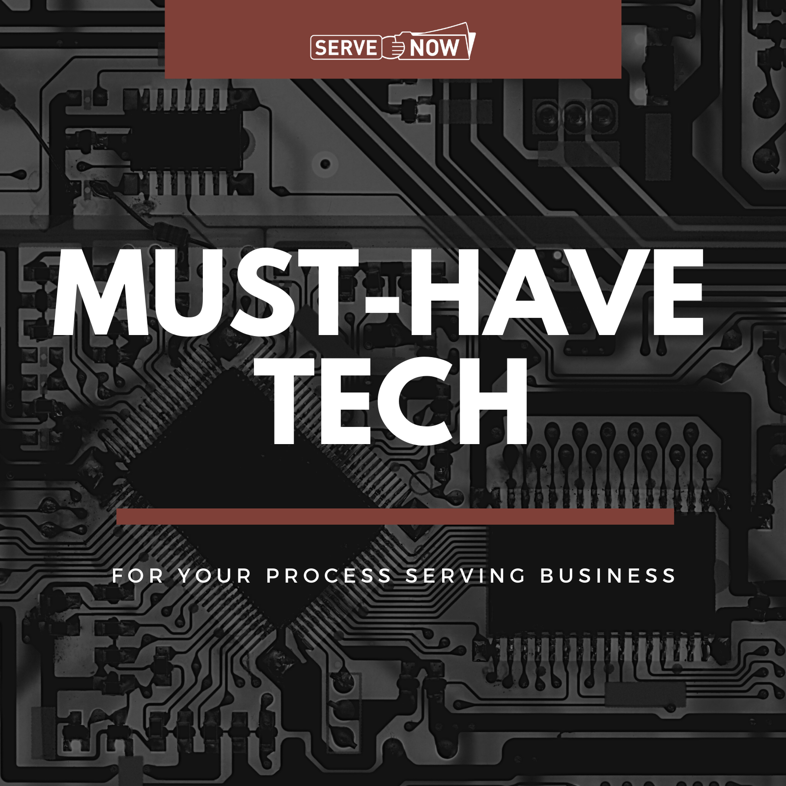 Must-Have Tech for Process Serving Business