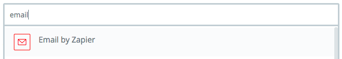 Searching for Email by Zapier
