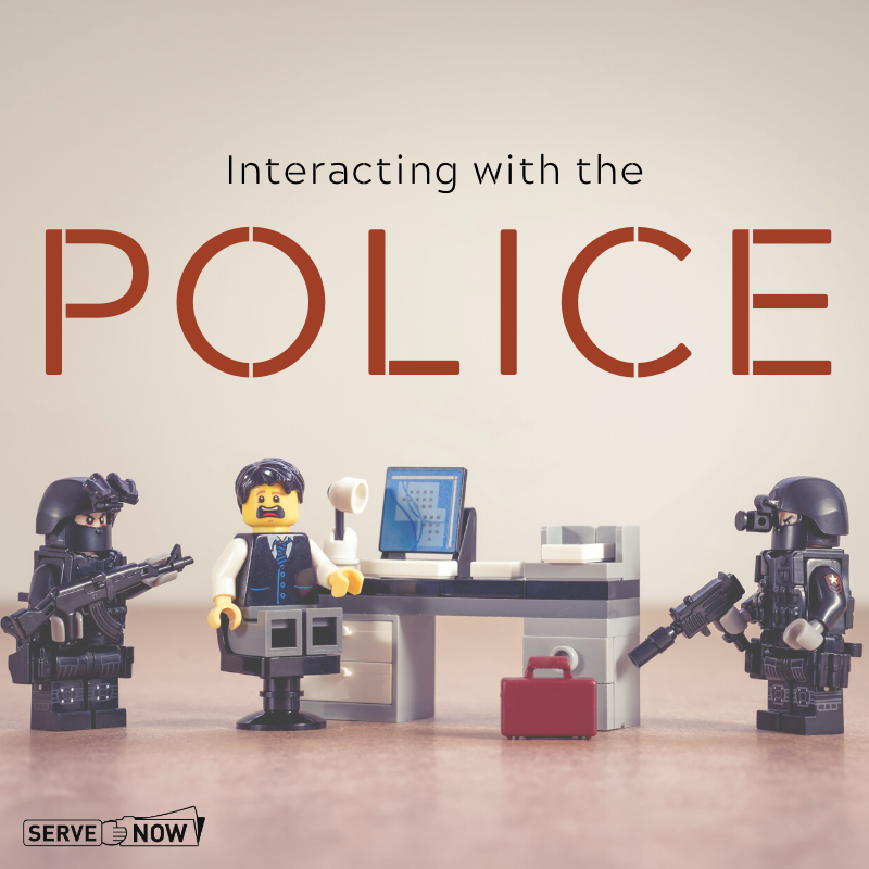 Process Servers and Police