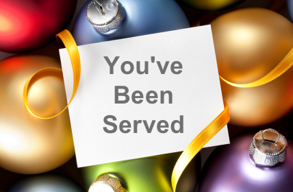 Serving Papers on Holidays